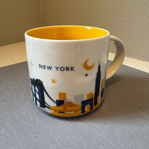 Starbucks You Are Here series New York mug